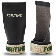 FOR:TIME FITNESS GAME DAY GRIPS - Hand Grips for CrossFit and Gymnastics Workouts - Ultra Sticky Carbon Fibre Hand Protection with Wrist Support - Gym