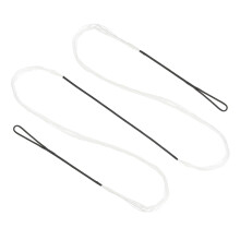 PATIKIL Recurve Bow String, Archery Bowstrings Replacement 14 Strands Longbow String for Universal Archery Equipment, White AMO 60"(Actual 56")