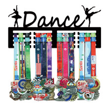 Resama Medal Holder Dance Dancer Medal Holder Display Hanger Rack Frame Shelf-Medal Hanger Awards Ribbon Dance Soccer,Gymnastics,Holder Display Rack