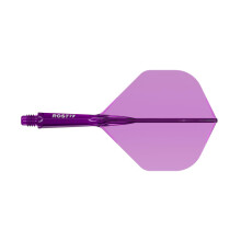 CUESOUL ROST 77 Integrated Dart Shaft and Flight,Big Standard Shape,Set of 3(clear color series)