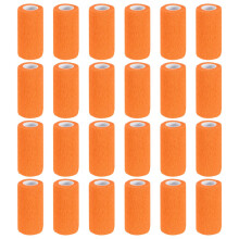 PATIKIL Self Adhesive Bandage Wrap 177" x 4", 24 Pcs Elastic Self Adherent Self Breathable Wrap Tape for Sport Stretch Athletic Wrist Ankle Outdoor