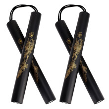 ZDNT 2 Pairs Foam Nunchucks,Safety Practice Nunchaku with Rope,Martial Arts Nunchucks,Foam Training Nunchucks Portable Training Nunchuck Foam Martial