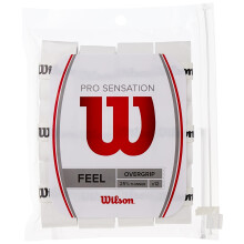 Wilson Pro Sensation Tennis Racket Overgrip Pro Sensation, White