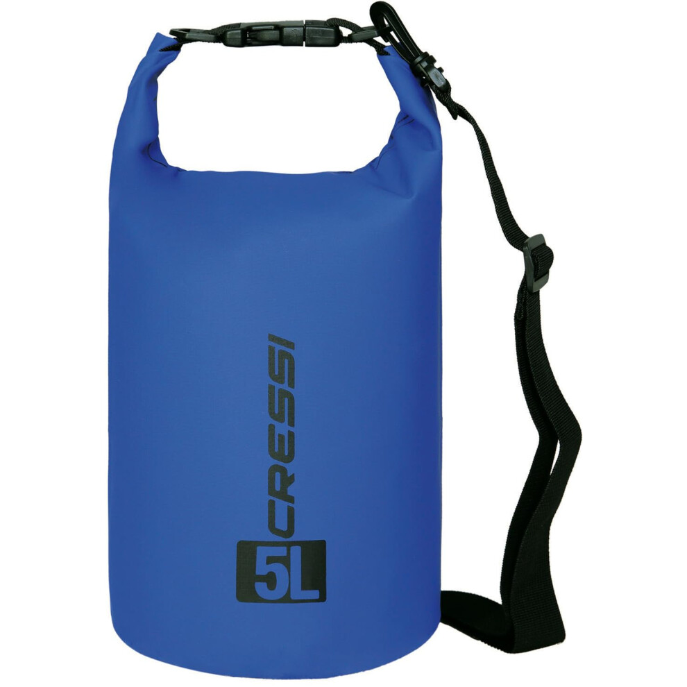 Cressi Unisex Adult Premium Waterproof Bags - 5 Litre Blue