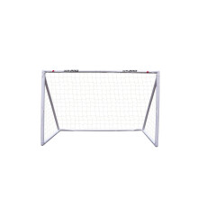 Hy-Pro Durable UPVC Football Goal 6ft x 4ft - All-Weather Resistant, High-Impact Goal with Locking Mechanism for Young Players - Includes Anchor Pegs