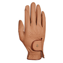 Roeckl Sports equestrian gloves ROECK-GRIP, summer riding glove, caramel 10.5