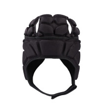 Rugby Headguard Football Headguard Professional Rugby Soft Padded Headgear Soccer Head Protector Multi-Sports Padded with Chin Strap for Adult