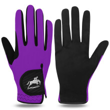 Comfortable Breathable Riding Gloves to Make Your Hands Dry and Comfortable While Riding and Bike Cycling. (Violet, S)