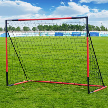 Football Goal 8'x6'-KAIHAOWIN Steel Goal All Weather Football Net for Kids/Adult-Quick Assembly Durable Heavy Duty Football Goal for Garden Indoor
