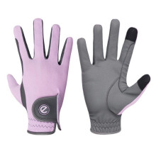 eGlove - eQUEST GripPro X-LITE Horse Riding Gloves - Lightweight, Breathable, Grippy Non-Slip Material - Comfort Mesh Back - Touchscreen Gloves (PINK