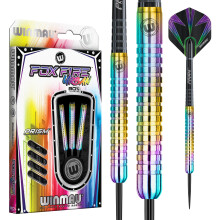 WINMAU Foxfire Urban 22 Gram Professional Tungsten Darts Set with Flights and Stems (Shafts)