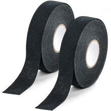 MHYMX Hockey Tape, 2 Rolls Hockey Stick 25m X 25mm Anti Slip Grip Tape for Handles Self-Adhesive Sports Tape Breathable Wear Resistant Cloth Stick