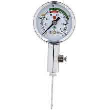 Portable Ball Pressure Gauge with Inflation Needle, Various Sports Balls Air Pressure Test Tool, Mini Ballbarometer, Test, Adjust Pressure Gauge for