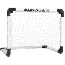 KiBiGOAL Toddler Football Goal for Indoor, Portable Foldable Mini Goals for the Garden, Small Football Toy Gift for Toddlers (23.62in x 17.72in