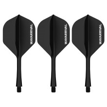 WayArrival Integrated Dart Flights,All in One Dart Flights and Stems for Unbreakable Use,Universal 2BA Fit for Instant Setup,Durable PP Material