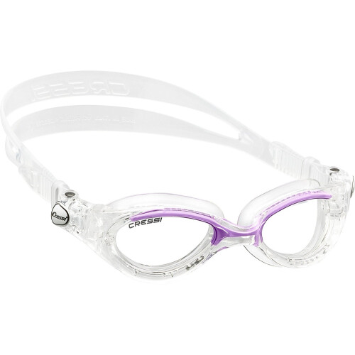 Cressi CRESSI Flash Lady Googles Clear/Frame Clear Lilac