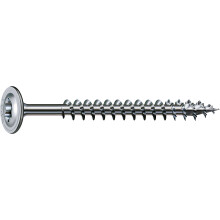 Spax Wood Screw 8 x 200 mm, 50 Pieces, T-Star Plus, Wafer-Shaped Head, Partial Thread, 4Cut, Wirox A3J, 251010802005