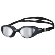 ARENA The One Mirror Unisex Adult Swim Goggles, Swimming Goggles with Wide Mirrored Lenses, Anti-Fog Treatment, UV Protection, Self-Adjusting Nose