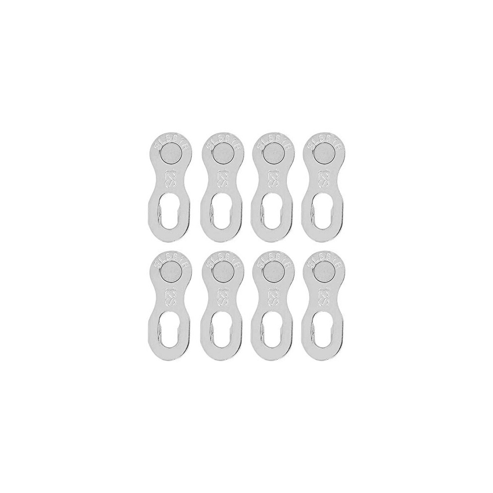 T Best 4 Pairs Of 12 Speed Chain Links Reusable Steel Bicycle Chain Link Chain Missing Link (Gold) 5051224279906