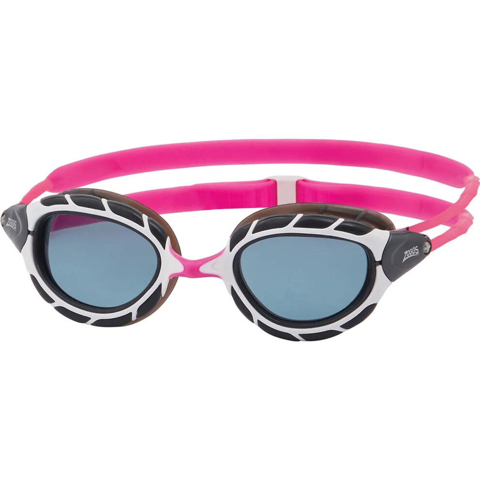 Zoggs 2024 Goggles Snr Predator Smoke(433822) Pink/White