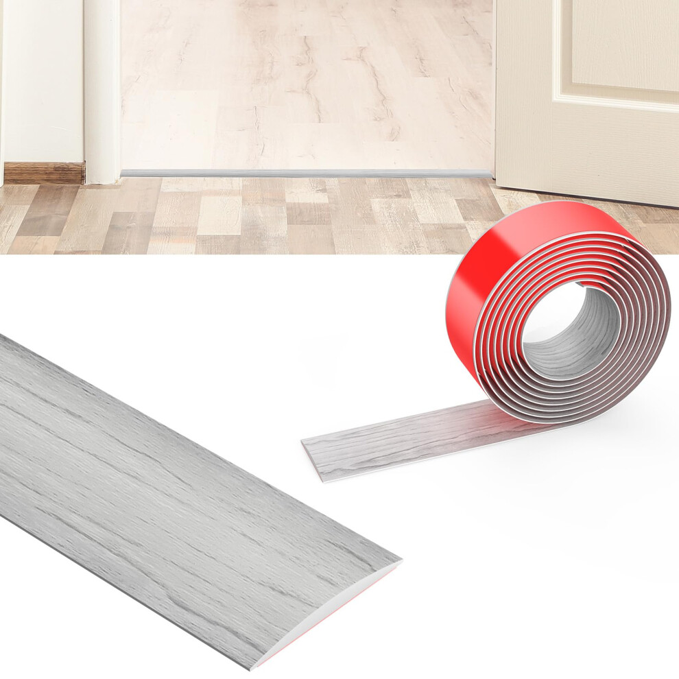 Flintronic 2M Laminate Flooring Threshold Transition Strip, 4Cm Pvc Floor Divider Self Adhesive Transition Strip, Door-Strip Threshold Bars For 5051224280667