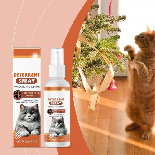 4fl Cats Repelling Solution Citrus Scented Climbing Prevent Sprays Odor Control 1