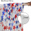 4th of July Curtains Star Scatter Pattern Rod Pocket 6