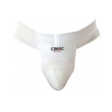 CIMAC Groin Guard - Junior Size (66 to 79cm) - Martial Arts Groin Protectors, Elasticated Material with Reinforced Removable Cup, for MMA, Boxing,