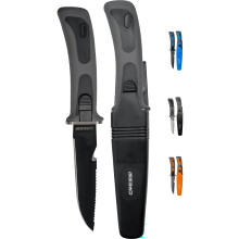 Cressi Vigo Knife - Black Blade, 23.5 cm