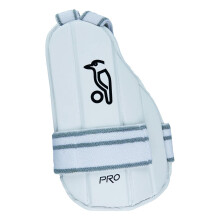 KOOKABURRA Unisex Pro Inner cricket thigh guard, White, Adult Right Hand UK