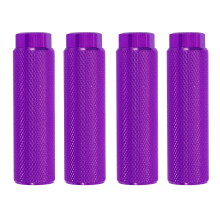 PATIKIL Aluminum Alloy Bike Pegs Fit 3/8 inch Axles, 4 Pack Anti-Skid lead Foot Bicycle Pegs Back Seat Stands for BMX Mountain Bike Cycling Rear Stunt