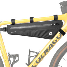 Rhinowalk Bike Frame Bag Waterproof Bike Triangle Bag 2.6L Bicycle Under Tube Pouch Professional Cycling Accessories-M