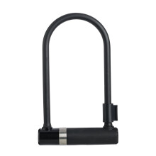AXA Newton 300 Shackle Lock - Length 30cm - Shackle Diameter 14mm - Security Level 8 - Includes Holder