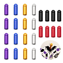 LNQ LUNIQI 24 Pcs Dart Flight Wing Savers Protectors Aluminum Alloy Dart Wing Corrector Fixed 90 Degrees Professional Competition Dart Accessories, 6
