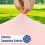 Rond tafelkleed van spandex, roze, elastisch, waterdicht. 2