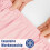 Rond tafelkleed van spandex, roze, elastisch, waterdicht. 4