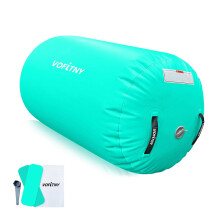 VOFiTNY Gymnastics Octagon Mat Air Roller 120cm x 75cm for Air Barrel Tumbling Training for Home/Gym, Do Not Include Pump