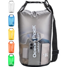 Henrycares Waterproof Dry Bag 20L 10L 5L, Sack with Phone Dry Bag and Long Adjustable Shoulder Strap Included, for Traval, Camping, Hiking, Swimming,