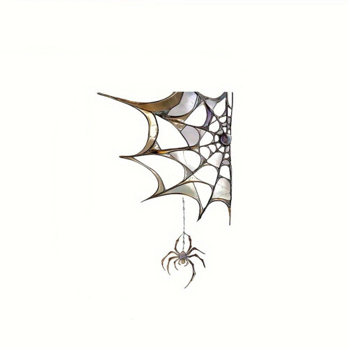 Αυτοκόλλητο παραθύρου Halloween Web – Ηλεκτροστατικό αυτοκόλλητο διαφανούς γυαλιού 1
