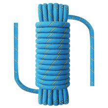 NorthPada 10 mm x 10 Meter Static Nylon Heavy Duty Outdoor Climbing Rope for Knotting Practice, Arborist Tree Work, Marine Anchor Boat, Rappelling