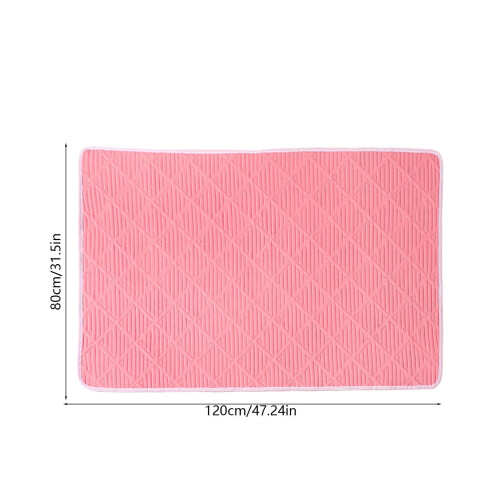 Protetor de cama impermeável e lavável 47,24 x 31,50 polegadas 2
