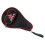 JOOLA Pocket Table Tennis Bat Cover - Black/Red 1