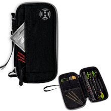 Harrows Darts Case | Smart Dart Case Darts Holder I Holds 3 or 6 Darts | Protective EVA Material with Fabric Finish | Professional Darts Accessories I