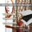 Coffee Poster Curtains Grunge Retro Pattern Rod Pocket 6