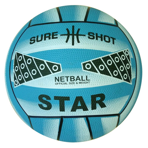 Sure Shot Star Netball - Size 5 - 340N905A,Blue