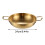 不锈钢单人面锅 24厘米 平底双耳 3