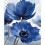 Blue Flowers Nordic Poster Set 3 pcs Light Blue Boho 8