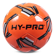 Hy-Pro Reflex 2.0 Football Soccer Ball - Ideal Match Football for Training & Matches in All Weather Conditions - Orange, Size 5