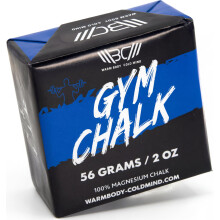 WARM BODY COLD MIND Premium Chalk Block for Weight Lifting - Hand Grip for Cross Training, Climbing, Gymnastics, Weightlifting, Powerlifting,