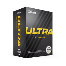 Wilson Golf Balls, Ultra Distance, Two-Piece Golf Ball, 24 Balls, White